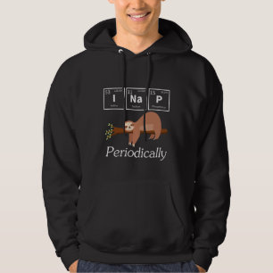 Moletom Engraçada Science Pun Chemistry Sloth Nap Lover