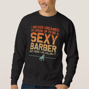 Moletom Engraçado Barber Art Para Pai Masculino Barbershop