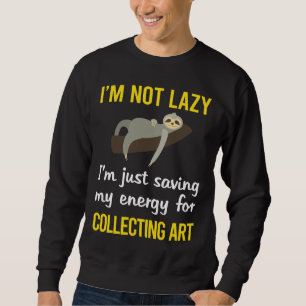Moletom Engraçado Coleta de Arte Lenta