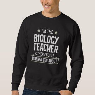 Moletom Engraçado De Professores De Biologia Engraçado - A