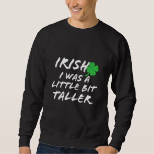 Moletom Engraçado Dia de São Patrício Irlandês Notre Dame
