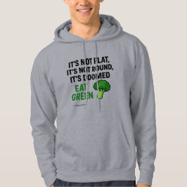 Moletom Engraçado “Está Condenado, Coma Verde” | Nome/Text