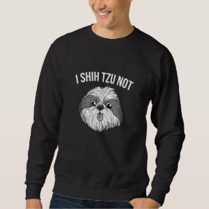 Moletom Engraçado Eu Shih Tzu Não É Bonito Criarem Homens 