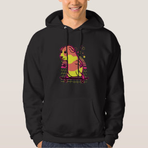 Moletom Engraçado Guiné Pig Retro Estilo Vintage Homens Mu