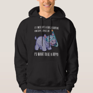 Moletom Engraçado Hippo Boy Lover Hippopotamus Citação 
