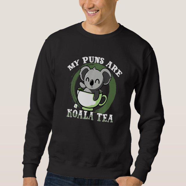 Moletom Engraçado Koala Meus Peitos São Peitos De Animais  (Frente)