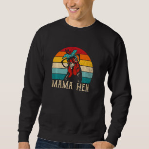 Moletom Engraçado Mama Hen Roupa dos anos 80 Vintage Retro