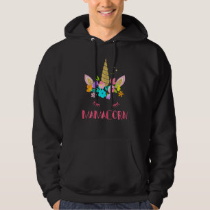 Moletom Engraçado Mamacorn Unicorn Costume Mãe Dia de as m