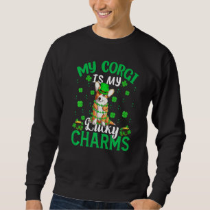 Moletom Engraçado Meu Corgi É Minha Sorte Chargi Rua Patri
