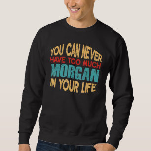 Moletom Engraçado Morgan Personalizou a Piada I