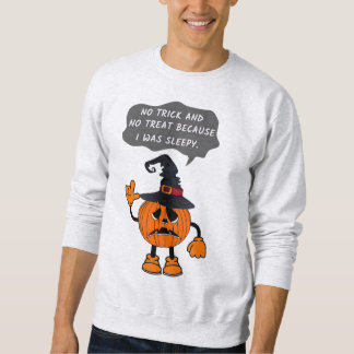 Moletom Engraçado Pumpkin estava com sono