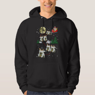 Moletom Engraçado Reindeer Westie Xmas Cães de Natal Amant