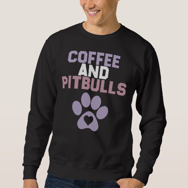Moletom Engraçado Sarcástico Dizendo Café E Cachorro De Lâ (Frente)