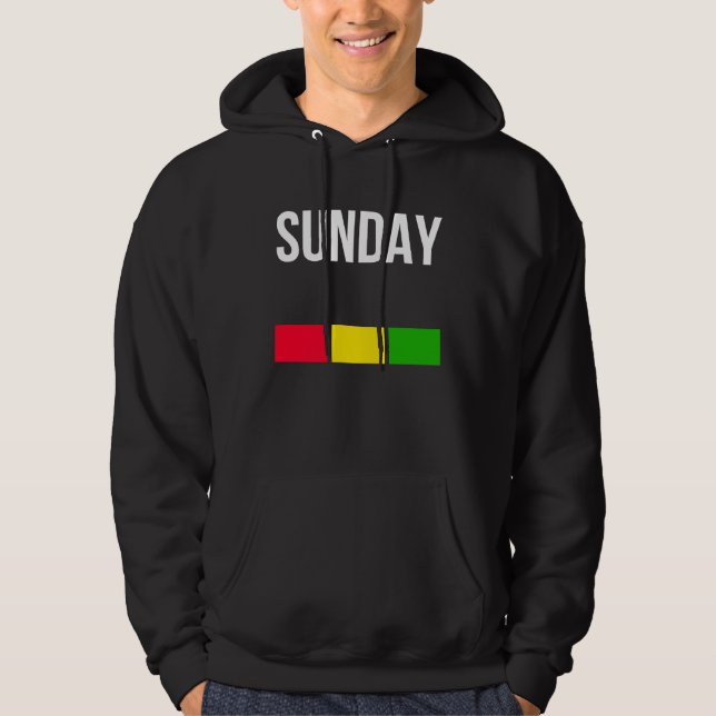 Moletom Enjoy Cool Sunday Mood Illustration  Graphic Desig (Frente)
