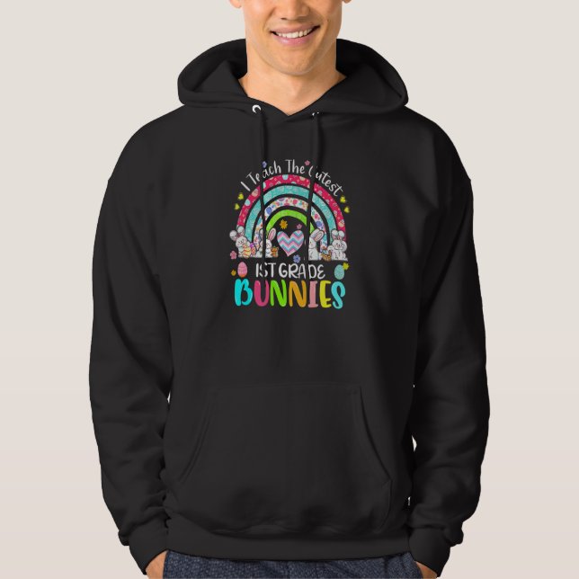 Moletom Ensino Bunnies Mais Pertos 1 rua Professora Boho R (Frente)