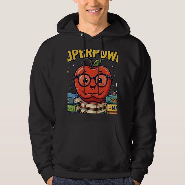 Moletom Ensino é Meu Superpoder (Frente)