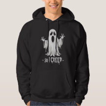 Então Eu Choro Halloween Boo Ghost Engraçado Creep