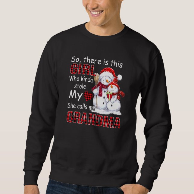 Moletom Então Há Uma Garota Que Meio Que Roubou Meu Filho  (Frente)