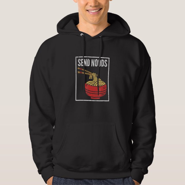 Moletom Enviar Noods  Macarrão Japonês (Frente)