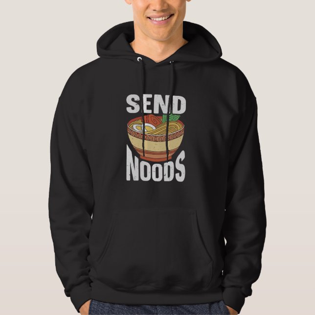 Moletom Envie Noods Engraçado, Noodle Japonês (Frente)