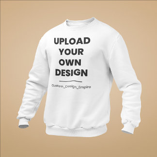 Moletom Envie Seu Próprio Design Aqui | Modelo Personaliza