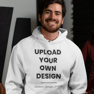 Moletom Envie Seu Próprio Design Aqui Modelo Personaliza