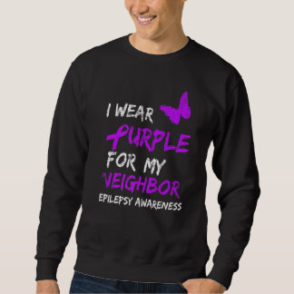 Moletom Epilepsia Eu Visto Roxo Para Minha Fita Vizinha