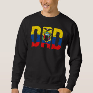 Moletom Equador - Orgulho Dia de os pais do Equador Equado