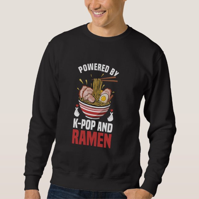 Moletom Equipado Com Ramen E Ramen-Pop Ramen Kpop Merchand (Frente)