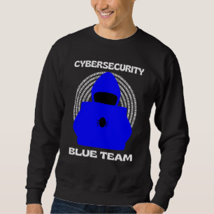 Moletom Equipe Azul Ciber Segurança Hacking Hacker Ético C