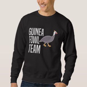 Moletom Equipe de aves de galinha de galinha d'angola