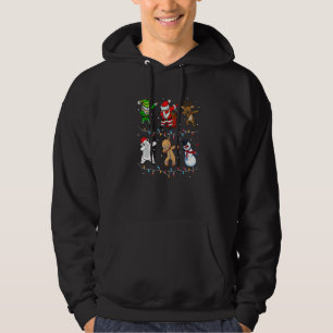 Moletom Equipe de Boneco de Neve Urso Polar Rena Elfo do P