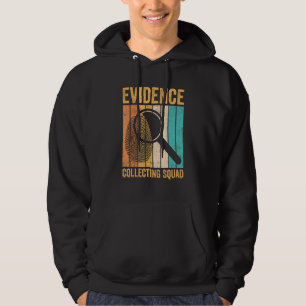 Moletom Equipe de Coleta de Evidências de Cientista Forens