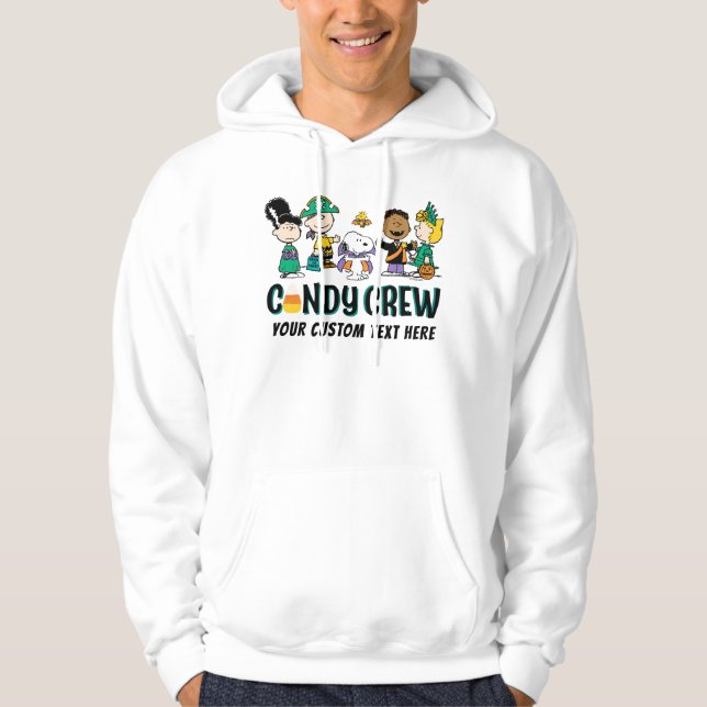 Moletom Equipe de Doces Peanuts Gangue de Halloween (Frente)