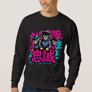 Moletom Equipe de Gatos Urbanos Japoneses - Para Jogadores