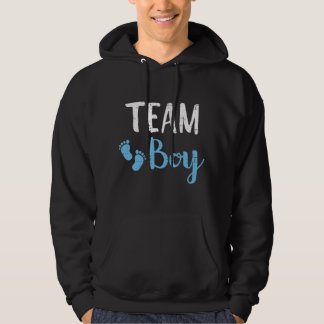 Moletom Equipe de revelação do sexo menino festa de bebê c