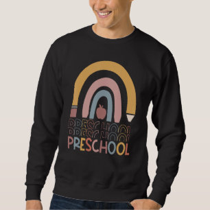 Moletom Equipe de Sonho da Pré-Escola Arco-Íris Professor 