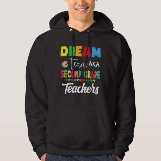 Moletom Equipe De Sonho No Segundo Ano De Volta Ao Ensino (Frente)