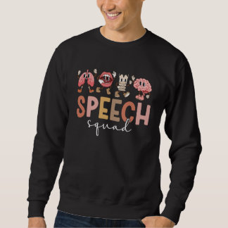 Moletom Equipe de Terapeuta da Fala Speech Squad SLP