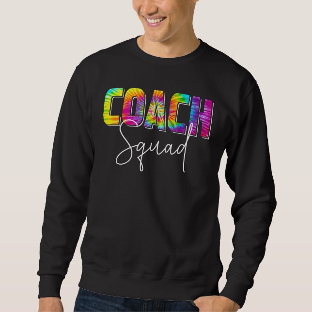 Moletom Equipe de Treinadores Dia de Apreciação Tie Dye Ol (Frente)