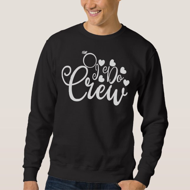 Moletom Equipe do Eu Sim Roupas Combinando Fofas Para Fest (Frente)