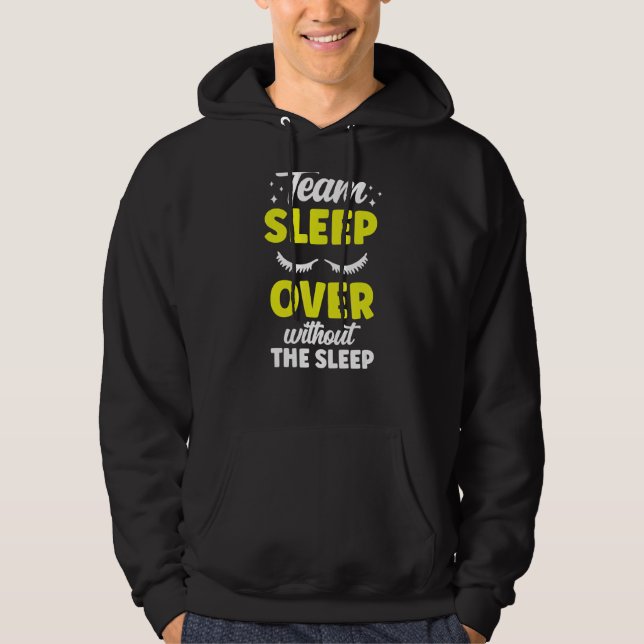 Moletom Equipe Dormiu Sem Dormir Fora Da Noite Pa (Frente)