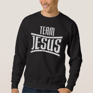 Moletom Equipe Jesus Cristo Católico Homens Religiosos Cri