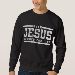 Moletom Equipe Jesus Membro Da Igreja Da Vida Homens Mulhe
