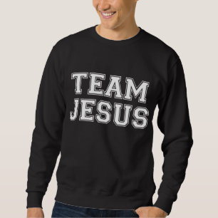 Moletom Equipe Jesus Mulheres Crianças Diversão Cristã