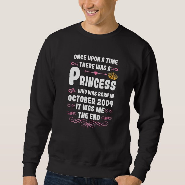 Moletom Era Uma Vez A Princesa De Outubro De 2004 (Frente)