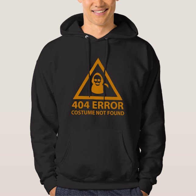 Moletom Erro 404: Figurino não encontrado (Frente)