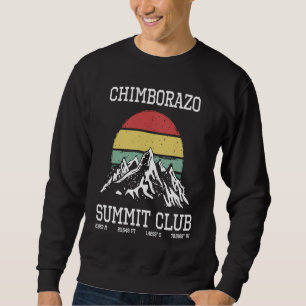 Moletom Escalou Clube de Cume do Chimborazo Caminhada ao S