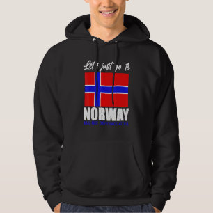 Moletom Escandinávia   Bandeira Norueguesa País Nórdico No