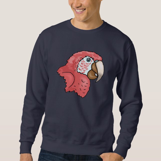 Moletom Escarlate do Macaw (Frente)